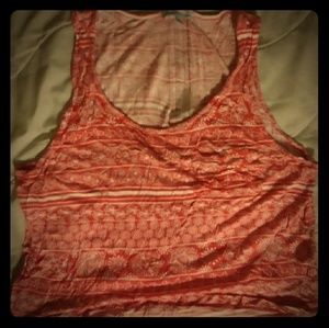 Charlotte Russe Crop Top | Zips in Back